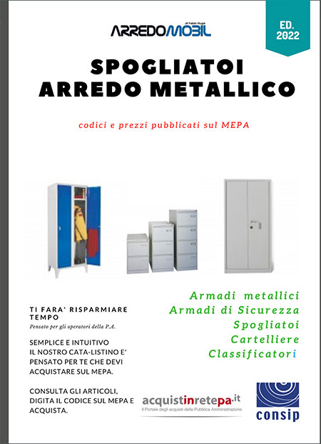 Catalogo (Mepa) Spogliatori Arredo Metallico